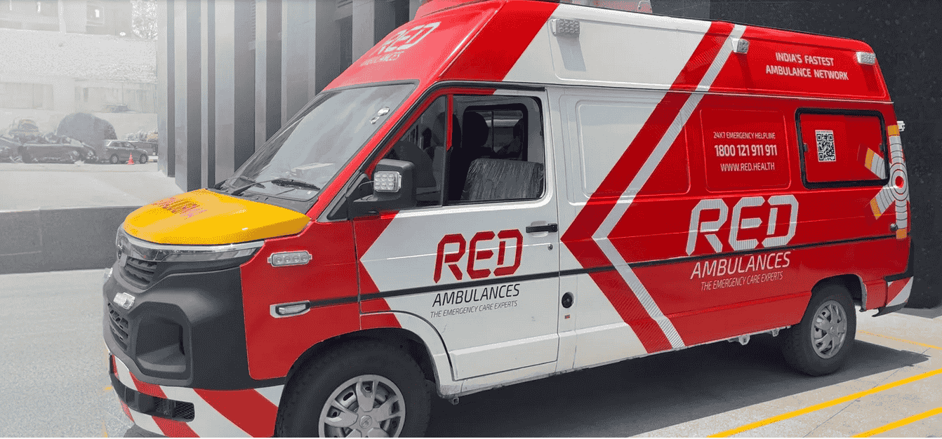 Red Health Ambulance